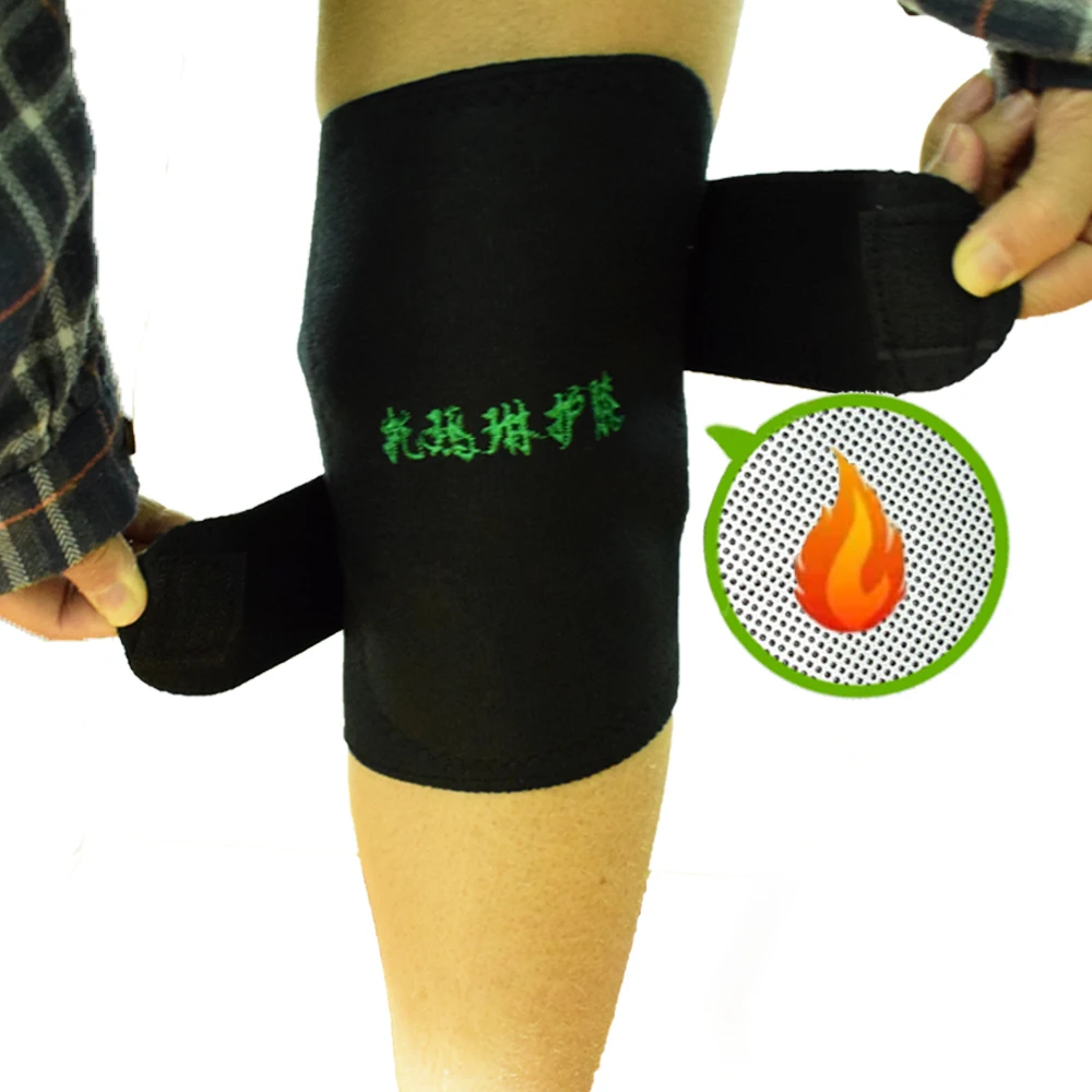 

1 Pare Tourmaline Self Heating Knee Pads Magnetic Therapy Tourmaline Belt Knee Brace Heater Joelheira Magnetica Bone Care