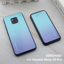 NTSPACE беспроводной Магнитная батарея зарядное устройство чехол для huawei коврики 20 Pro 5000 мАч Портативный резервного копирования запасные аккумуляторы