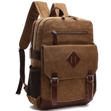 Повседневный мужской рюкзак из парусины для колледжа, школы, студентов, рюкзаки в стиле ретро, мужская дорожная сумка, многофункциональные сумки для ноутбука, винтажные сумки Mochila CG