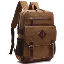 Casual Men Backpack Canvas College School Student Retro Rucksacks Male Travel Bag Multi-Function Laptop Bags Vintage Mochila CG Casual Men Backpack Canvas College School Student Retro Rucksacks Male Travel Bag Multi-Function Laptop Bags Vintage Mochila CG