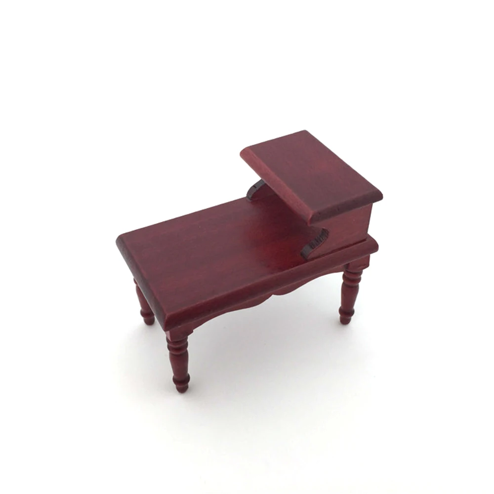 1/12 Dollhouse Miniature Accessories Mini Wooden End Table Simulation Tea Table Furniture Toys for Doll House Decoration 1/12 Dollhouse Miniature Accessories Mini Wooden End Table Simulation Tea Table Furniture Toys for Doll House Decoration