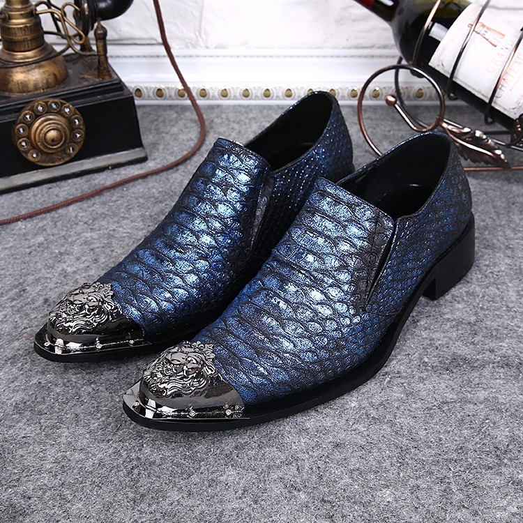 British Fluorescent Blue Silver Fashion 