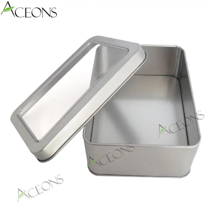 High Cookie Box Packaging For Cookies Gift Package Boxes Metal Tin Box With Window Container For Food Packaging 130 95 50 Mm Packaging Bags And Boxes Packaging Box Paperbox Packages Aliexpress