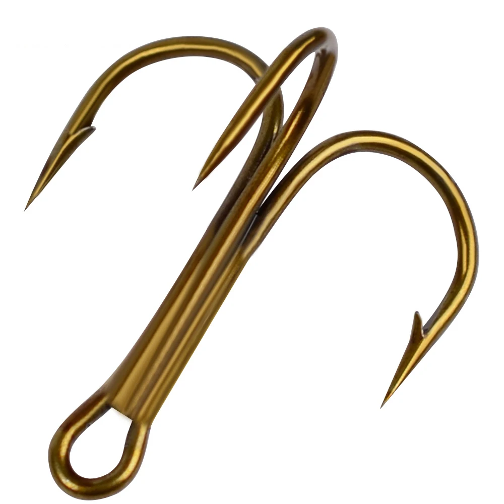 50pcs Treble Fishing Hook High Carbon Treble Hooks Super Sharp Solid 2/4/6/8/10/12/14# Triple Barbed Steel Fishhooks Pike Tackle 50pcs Treble Fishing Hook High Carbon Treble Hooks Super Sharp Solid 2/4/6/8/10/12/14# Triple Barbed Steel Fishhooks Pike Tackle