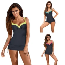 Два Купальник Для женщин боди сетка черный купальники плюс Размеры ремень Мягкий с высокой пляжная Maillot De Bain xxl