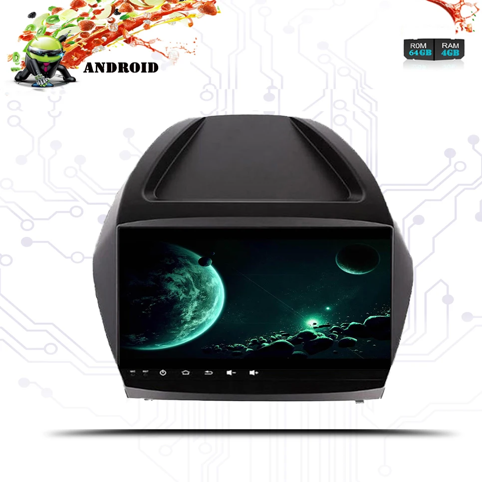 9 ''HD 1024*600 IPS Android 0 64 ГБ Автомобильный dvd видео радио музыка А/в gps ГЛОНАСС система