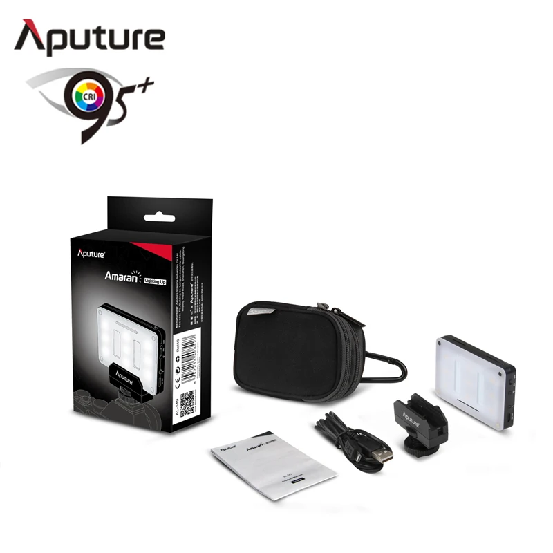 

Aputure AL M9 LCI/CRI 95+ on Camera Fill Light Light Photography Lighting Video Camera Selfie Light for Youtube LED Photo Light