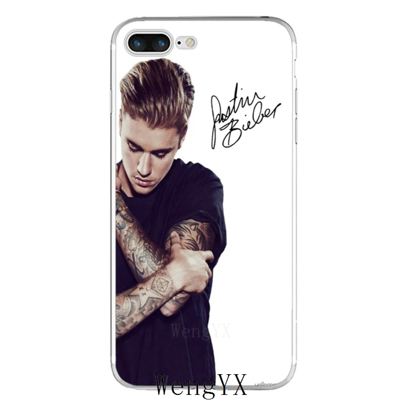 super star Justin Bieber slim silicone TPU Soft phone case For Samsung Galaxy J1 J2 J3 J5 J7 A3 A5 A7 2015 2016 2017