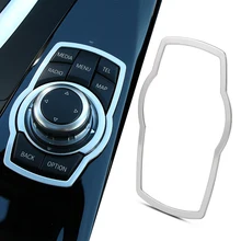 Интерьер автомобиля мультимедиа, декорированные кнопками для машины, украшеющие наклейки для BMW F10 F20 F30 F34 F07 F25 F26 F15 F16 аксессуары