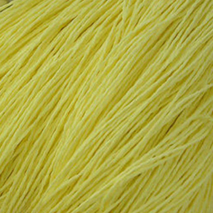 100 г/лот Органическая пряжа для вязания соломенная веревочная пряжа из рафии однотонная пряжа для вязания крючком для рукоделия шляп корзины ручной работы - Цвет: bright yellow