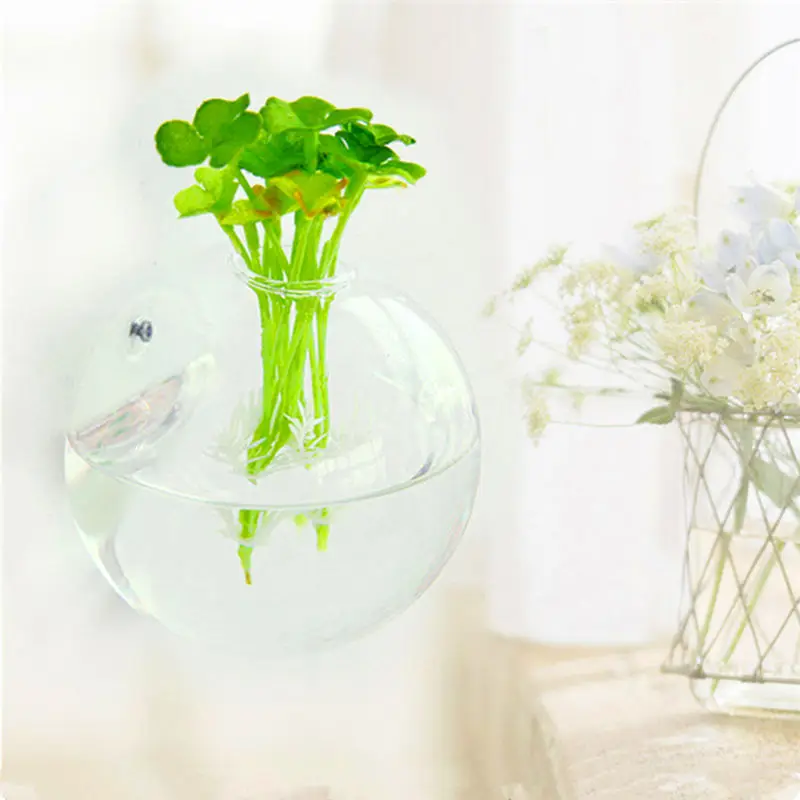 Подвесной цветочный горшок стеклянная ваза-шар террариум настенный аквариумный контейнер