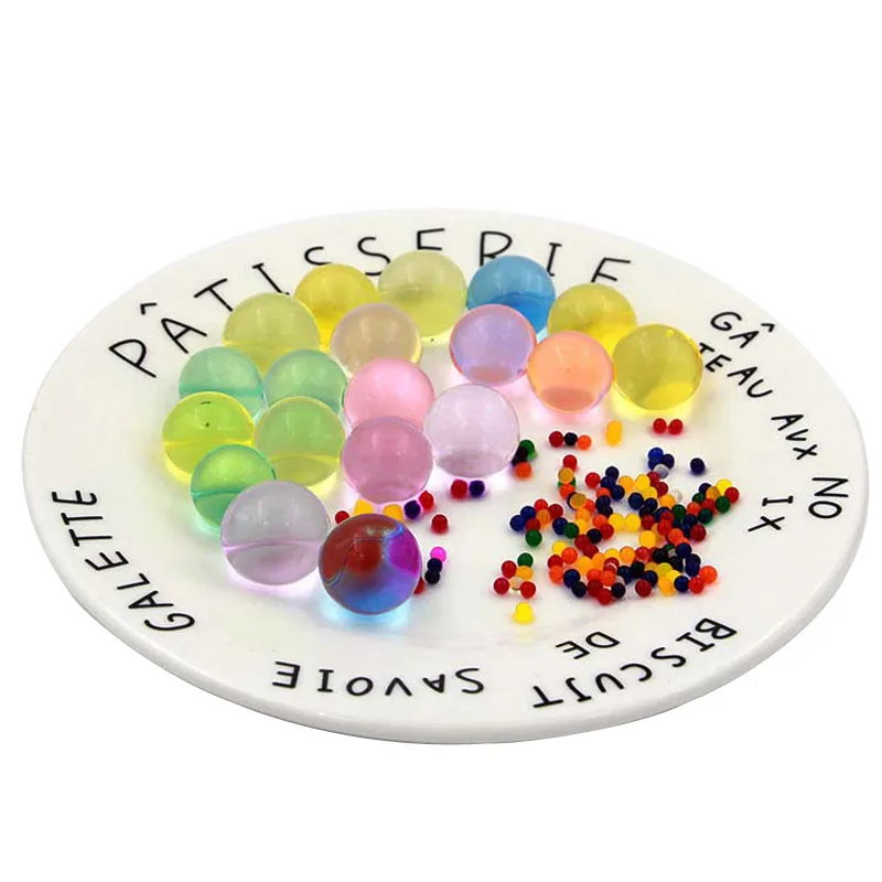 

10000pcs/1bags Colored soft bullet for orbeez gun Soft crystal water paintball for gun Bullet crystal bullet for paintball gun