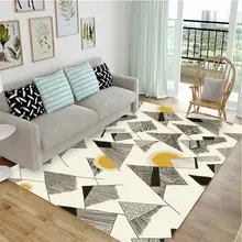 Cute Cartoon Carpet Floor Mat Modern Nordic Living Room Sofa Bedroom Bed Tatami Mat