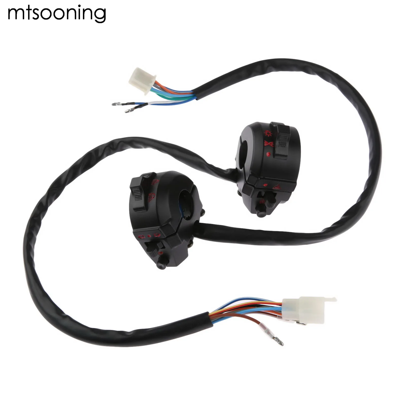 Руль управления для мотоцикла 22 мм 7/8 дюйма левый и правый|motorcycle switch|turn signal