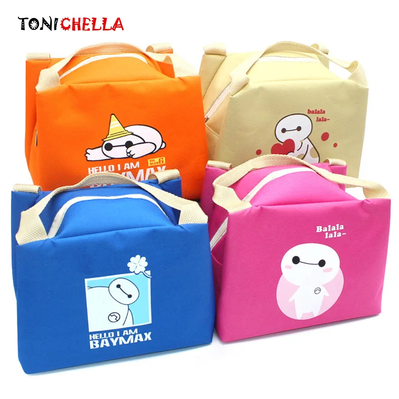 

Baby Feeding Thermal Bags Waterproof Infant Milk Breast Bottles Warmer Kids Lunch Food Storage Cute Baymax Pattern Bag CL5339