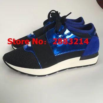 

Best Quality Multi-color Slip-on Suede Male Summer Shoes Breathbale Street Style Mesh Leather Female Flats Shoes Race Runner