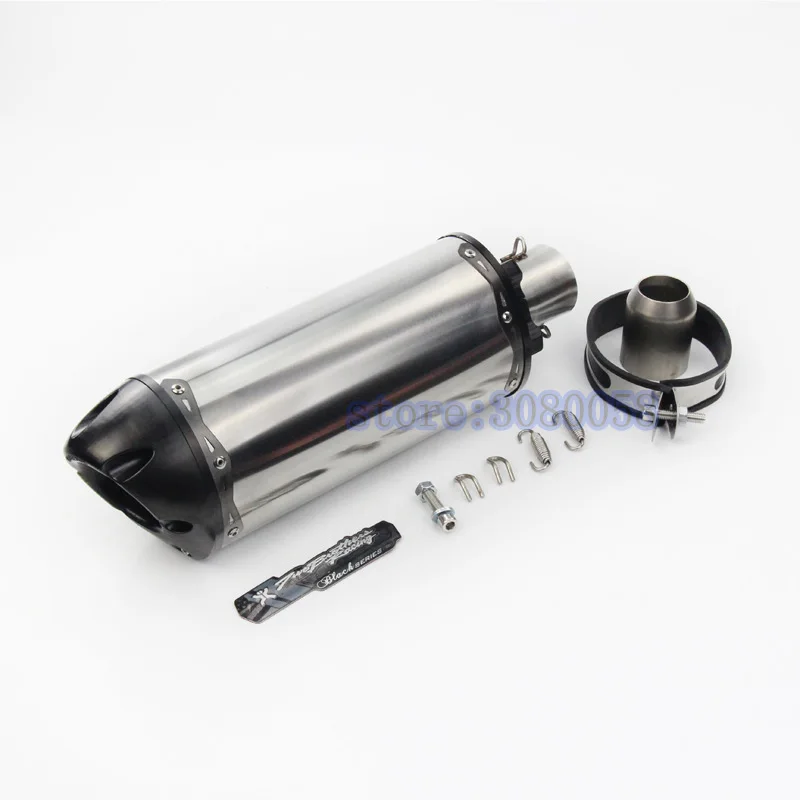 Modificado moto rcycle dos hermanos escape CNC aleación de aluminio CBR R1 R6 escape moto 51mm mivv Akrapovic twobrothers