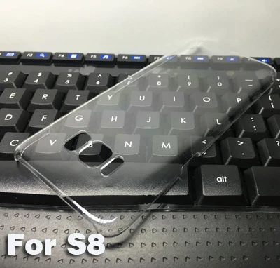 Sale 1000pcs Transparent Crystal Thin Slim Case For Samsung S9 8 Plus 7 6 Edge S5 4 3 Note 9 8 5 4 3 Case Hard Plastic Clear Cover 1