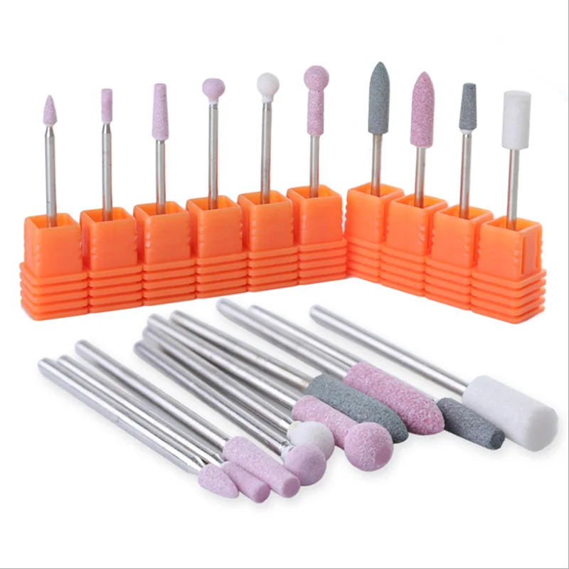 

1pc Nail Drill Professional Stone Electric Nail Machine Accessories Tool Nail File Manicure DIY Unloading Manicure Tool