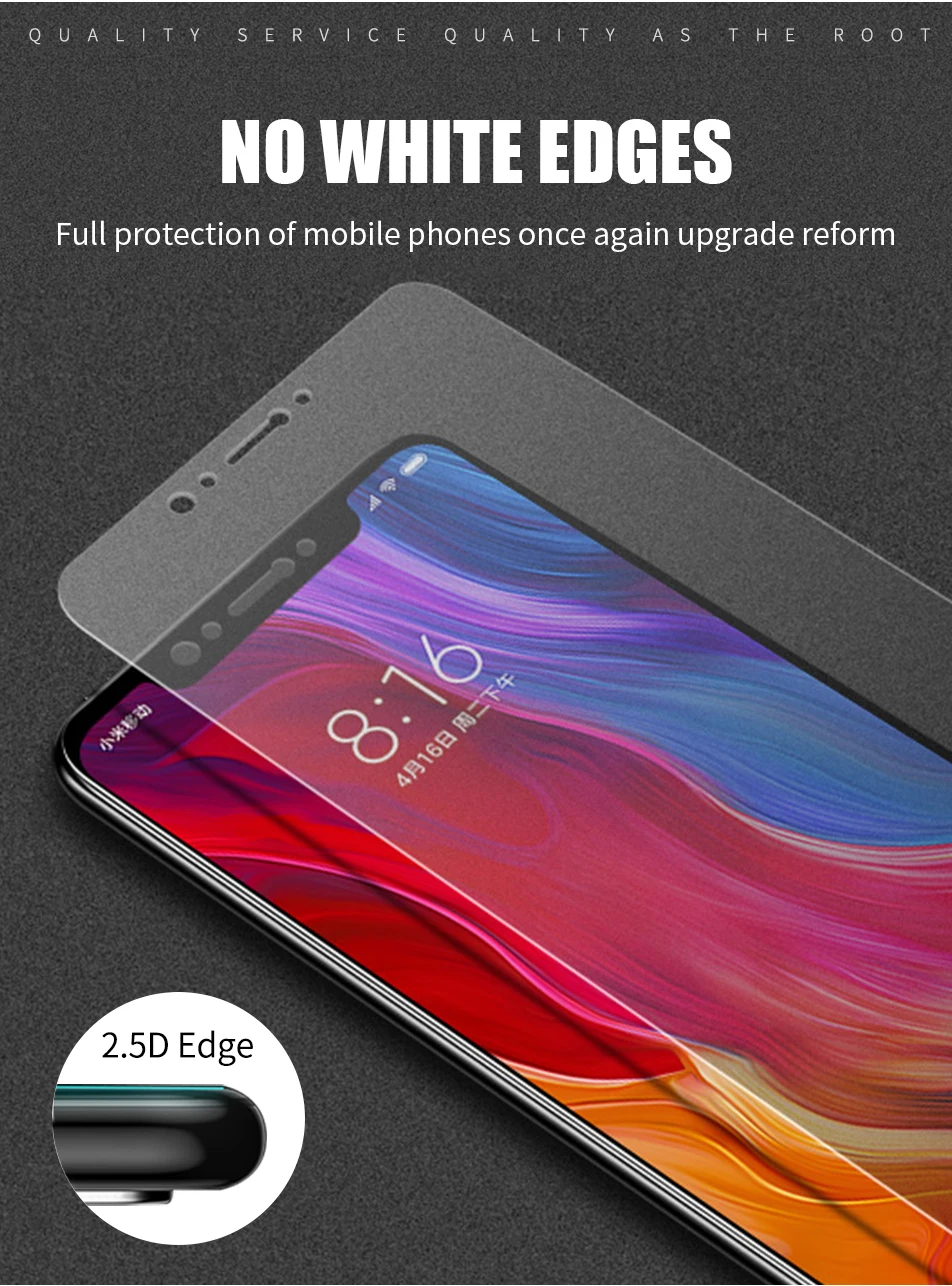 2.5D 9H Matte Frosted Screen Protector Film Tempered Glass For Xiaomi Redmi K20 Note 7 6 Pro Pocophone F1 Mi 9 T 8 SE A2 Lite