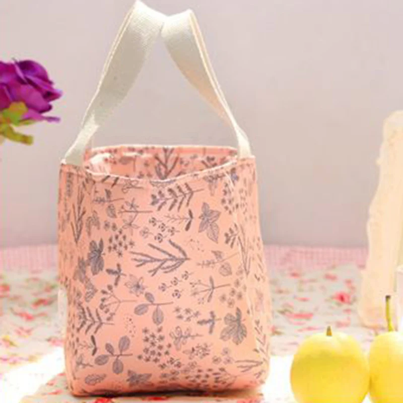 Baby Insulation Milk Bottle Bags Portable Flower Baby Care Mummy Food Infant Breast Milk Keep Warm Beach Vacation Tote BB5105 (25)