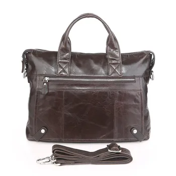 

J.M.D 100% Genuine Leather Men's Handbag Messenger Bag Laptop Briefcase Bag In Messenger Bag 7120C-1