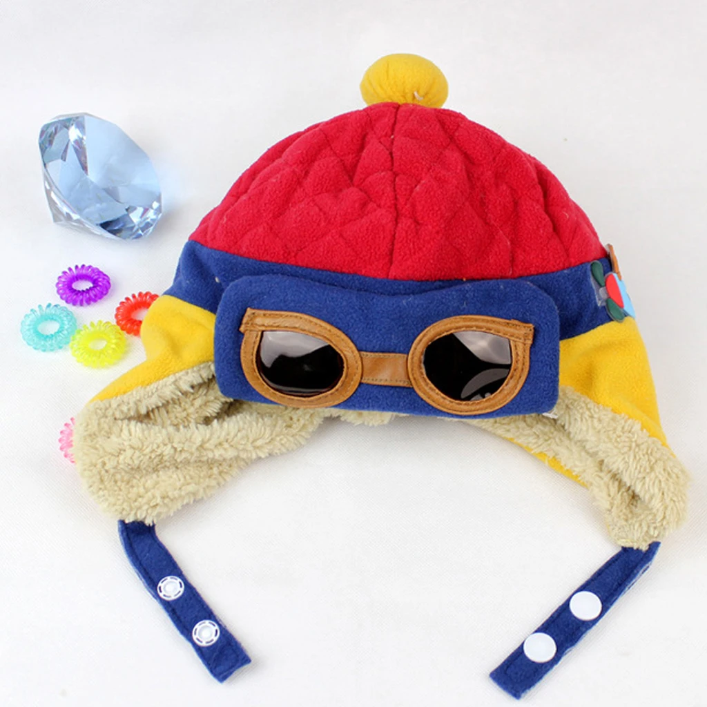 12 Months to 4 Years Baby Winter Hat Cool Boy Girl Kids Aviator Warm Cap Beanie