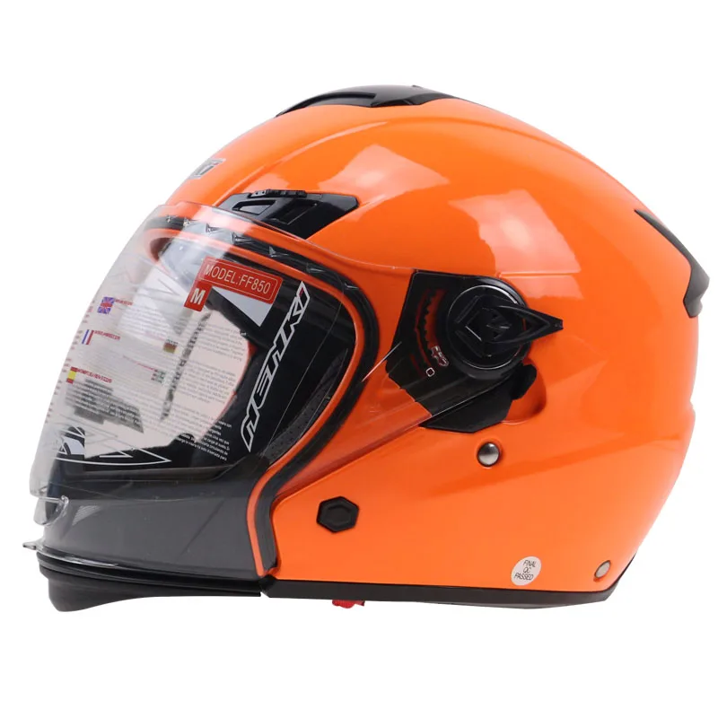 

Professional Modular Motorcycle Helmet double visor system helmet switch between open face helmet to Full face helmet