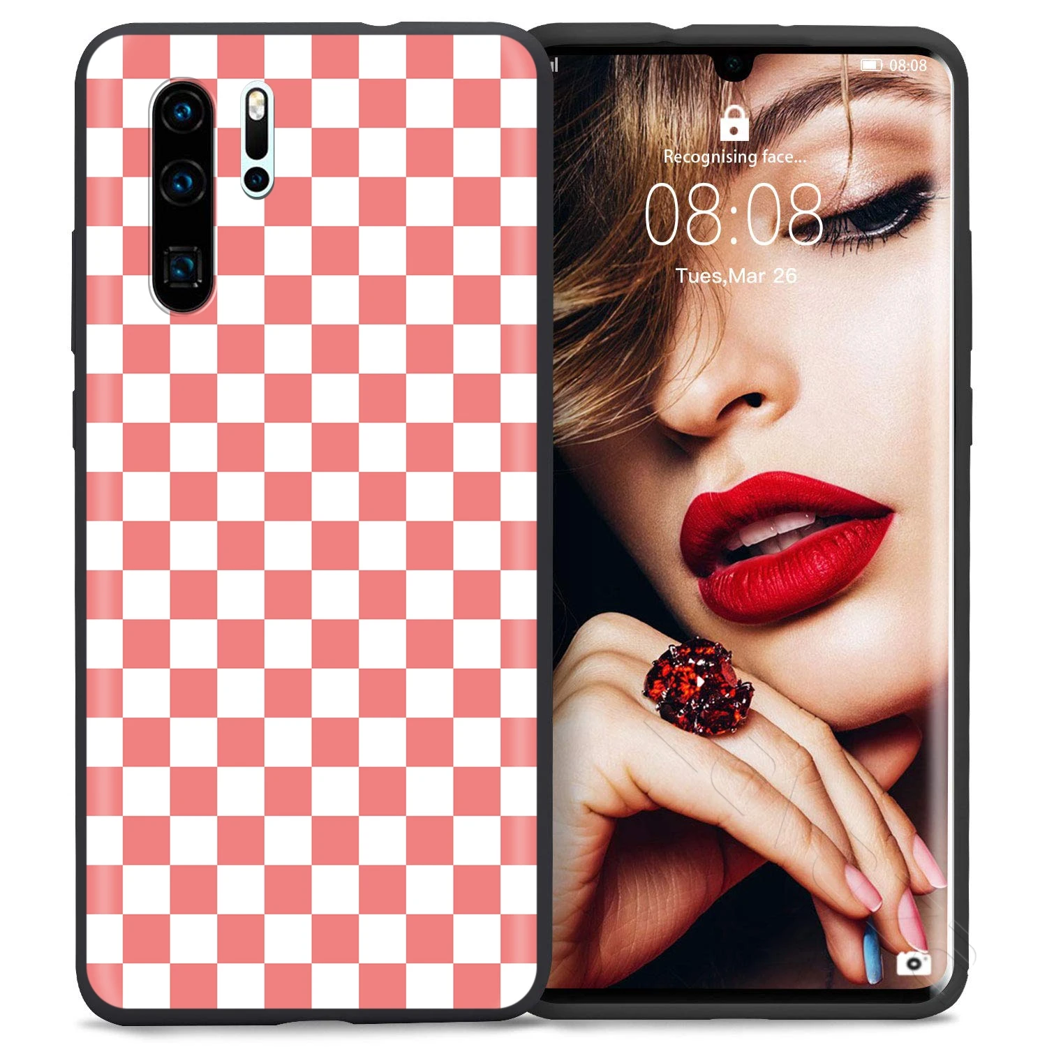 Lavaza шахматный клетчатый чехол для huawei mate Y7 Y9 P8 P9 P10 P20 P30 Lite Pro P Smart Mini - Color: 6