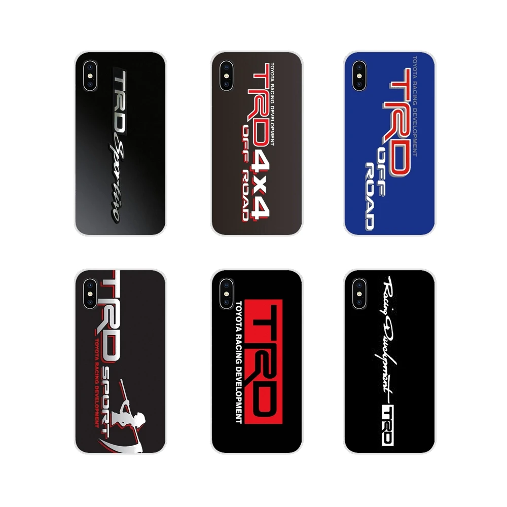 Для Samsung Galaxy S3 S4 S5 Mini S6 S7 Edge S8 S9 S10 Lite Plus Note 4 5 8 9 Аксессуары Чехол Сумка TRD Toyota Racing