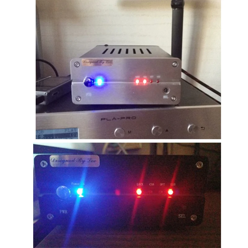 L1852DAC AD1852 DAC Декодер коаксиальный волокно USB AD1852 декодирование 24bit 192k RCA аналоговый выход