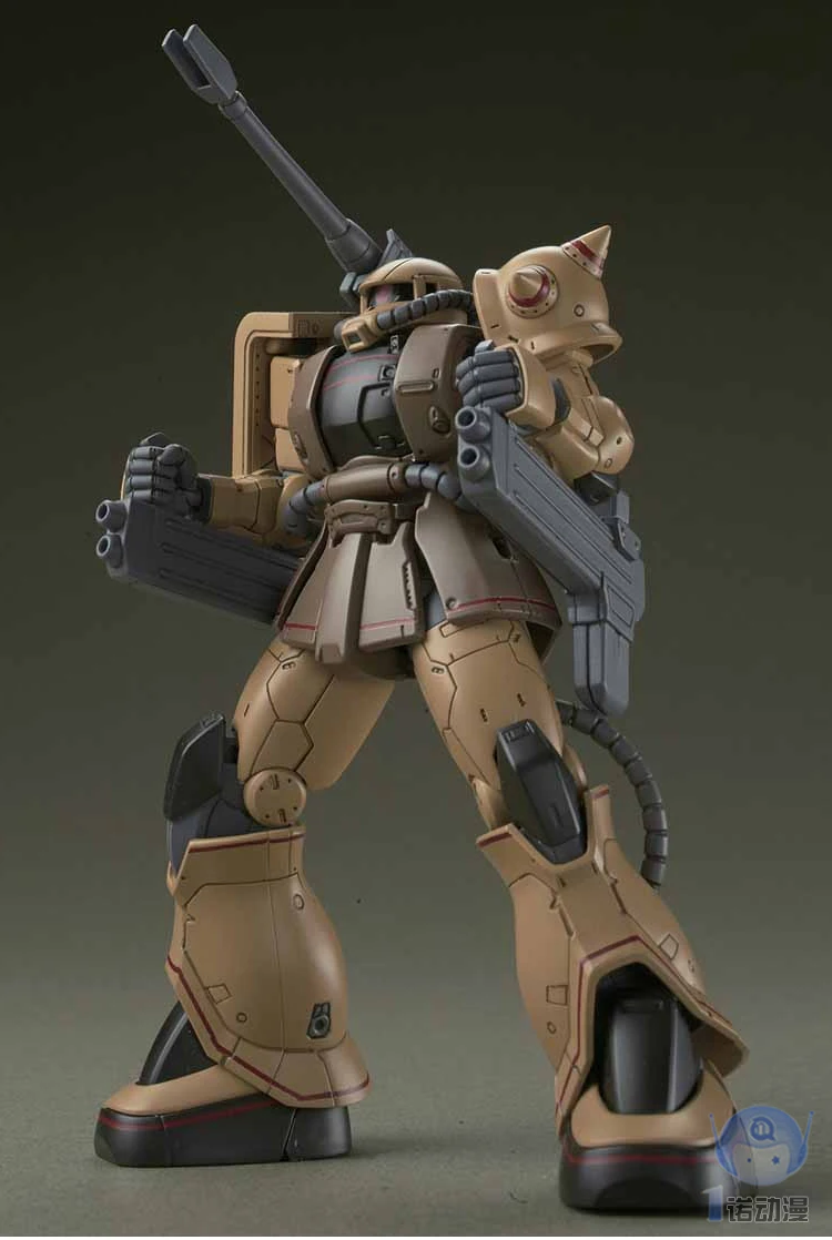 Оригинальный Gundam HG 1/144 модель MS-06CK ZAKU 2 половина пушки мобильный костюм происхождения GTO дети игрушечные лошадки