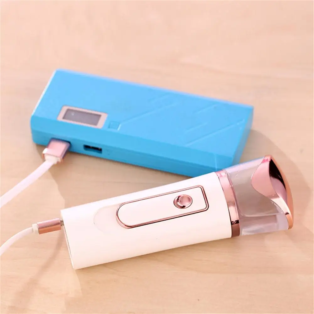 USB спрей для лица Уход нано холодный спрей туман; аппарат для паровой бани лица красота испаритель увлажняющий водный портативный для кожи уход за лицом