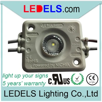 

high power lightbox led module backlight,1.6W 12v 120 lumens Nichia/Osram high power led sign box light led module for lightbox