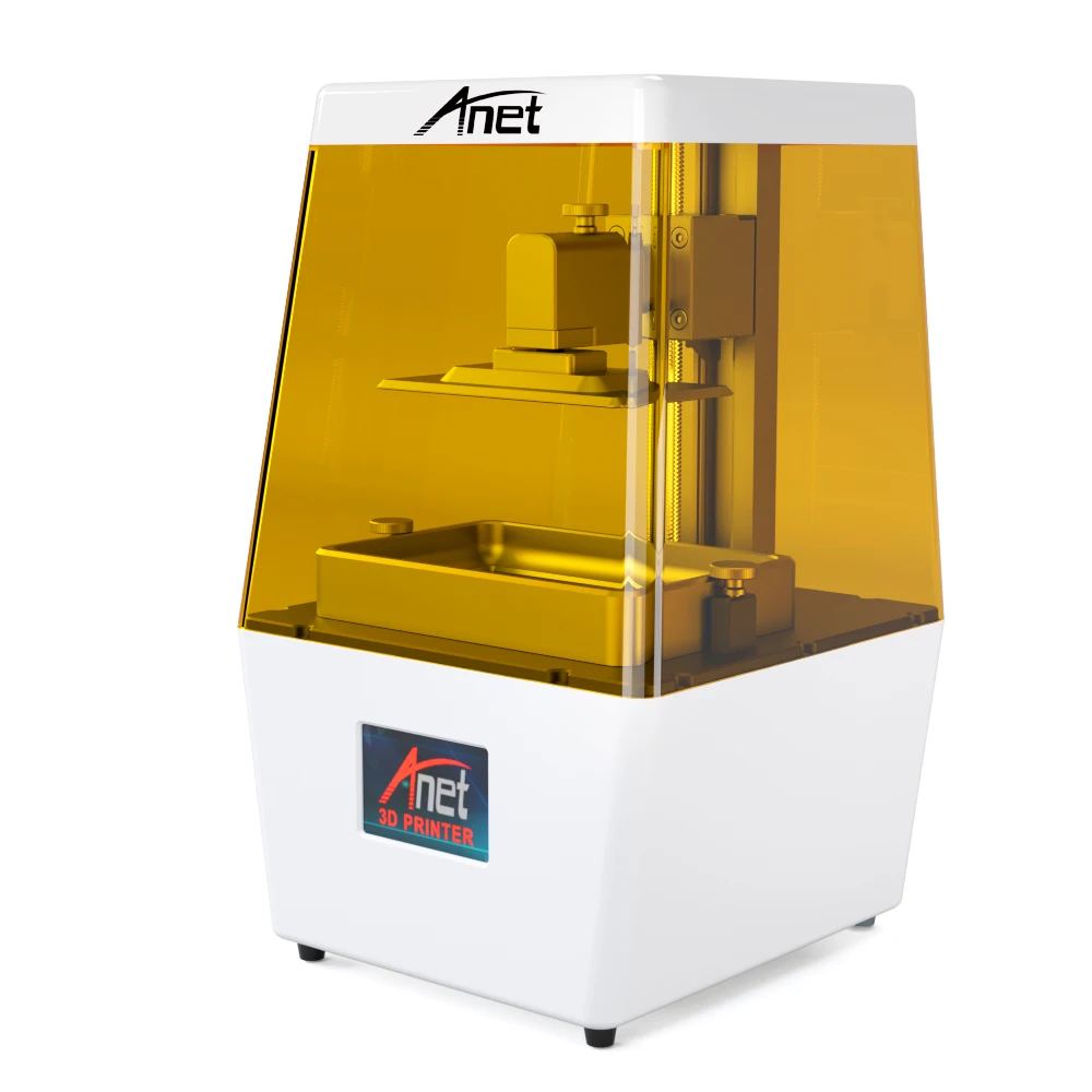 Anet N4 UV lcd 3d принтер 40um Ультра высокая точность печати размер 120*65*138 мм с 3 5 &quotумный