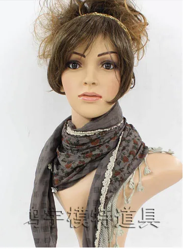 

Top Level Professional Plastic Female Head Manikin Women Mannequin Hot Sale In USA