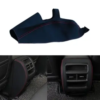 

Car Interior PU Leather Black Anti Kick Rear Armrest Box Air Vent Guard Cover Fit For Cadillac XT5 Car Styling Accessories Cover