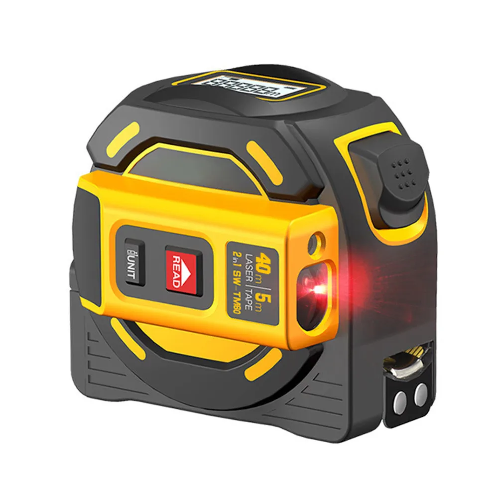 

Laser Distance Meter Range Finder 40M Laser Tape Measure Digital Retractable 5m laser rangefinder Ruler Measuring Instrument