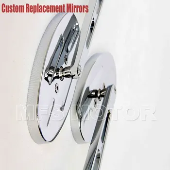 

New OVAL Shape motorcycle parts Billet Alloy Custom Mirror Ninja 500 All year models