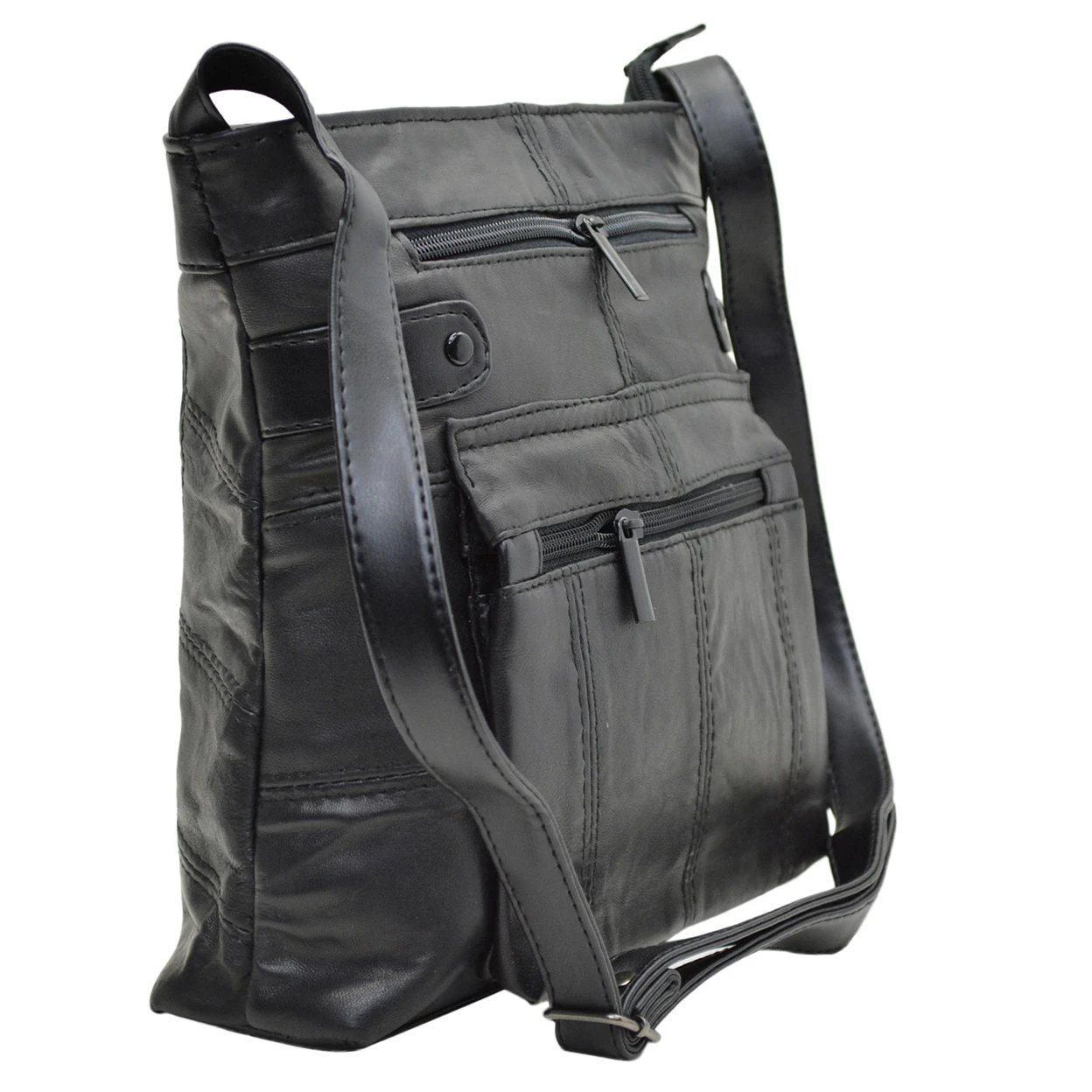 AFONiE Casual Leather Tote Bag