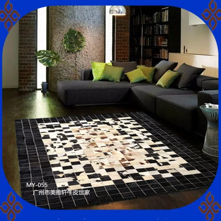 2018 free shipping 100 natural genuine cow leather car floor matcow