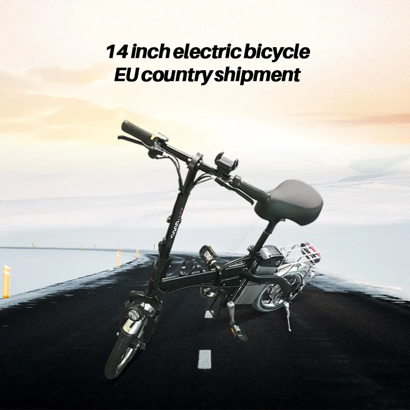 Perfect powerful Electric bike Power Fold Bicycle A Mountain Electric Power By Vehicle Light Lithium Battery 0