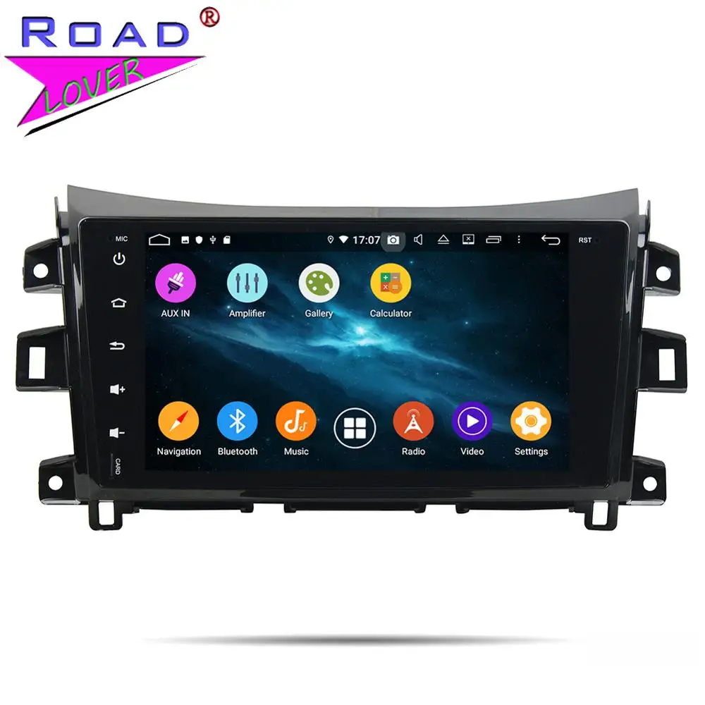 Perfect Car Radio Android 9.0 DVD Player Autoradio For Nissan Navara 2016 Stereo GPS Navigation Magnitol 2Din Car Head Unit For Navara 3