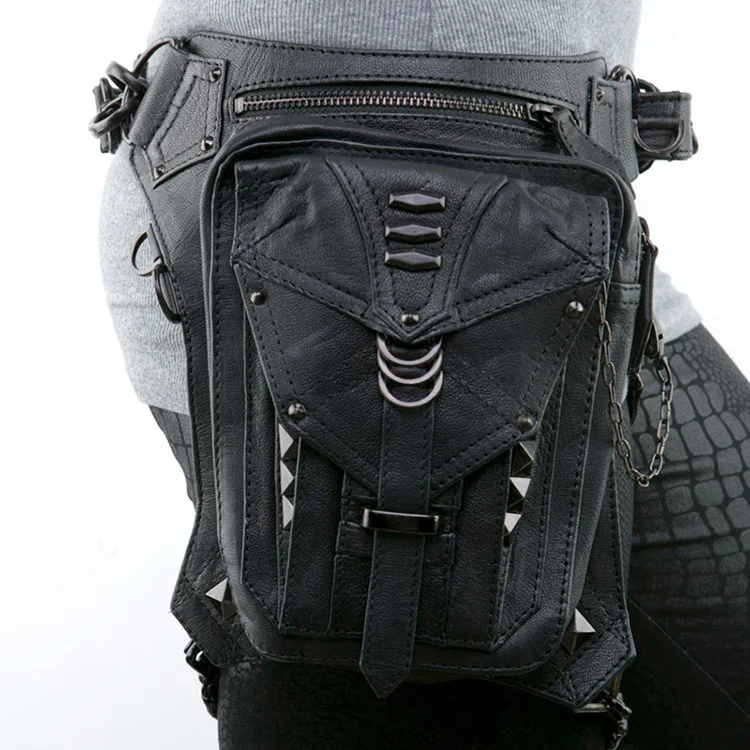 GearDuke стимпанк поясная сумка модные ноги сумки для женщин мужчин унисекс викторианской Стильный чехол-Кобура Ретро Фанни пакеты Готический