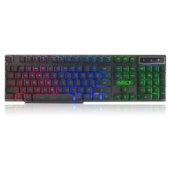 

iMICE AK-600 Mechanical Keyboard Game Wired Keyboard for PC Notebook Gaming Keyboard Backlight Suspension Key 423#3