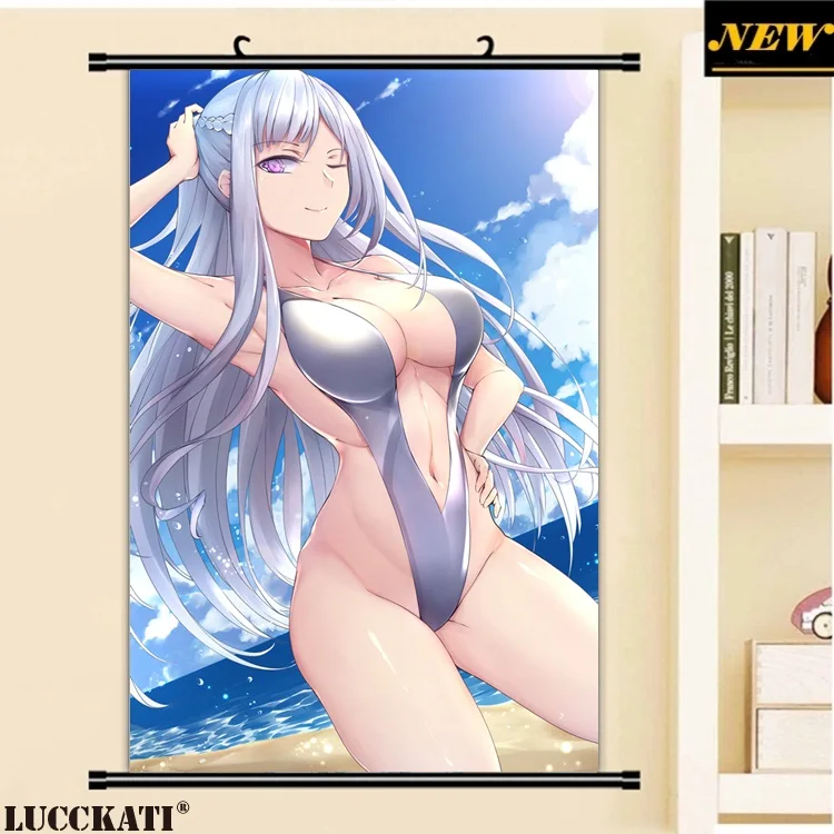 40X60 см девушки Фронтлайн игры Тип 95 WA2000 Сексуальная loli teaching мультфильм аниме