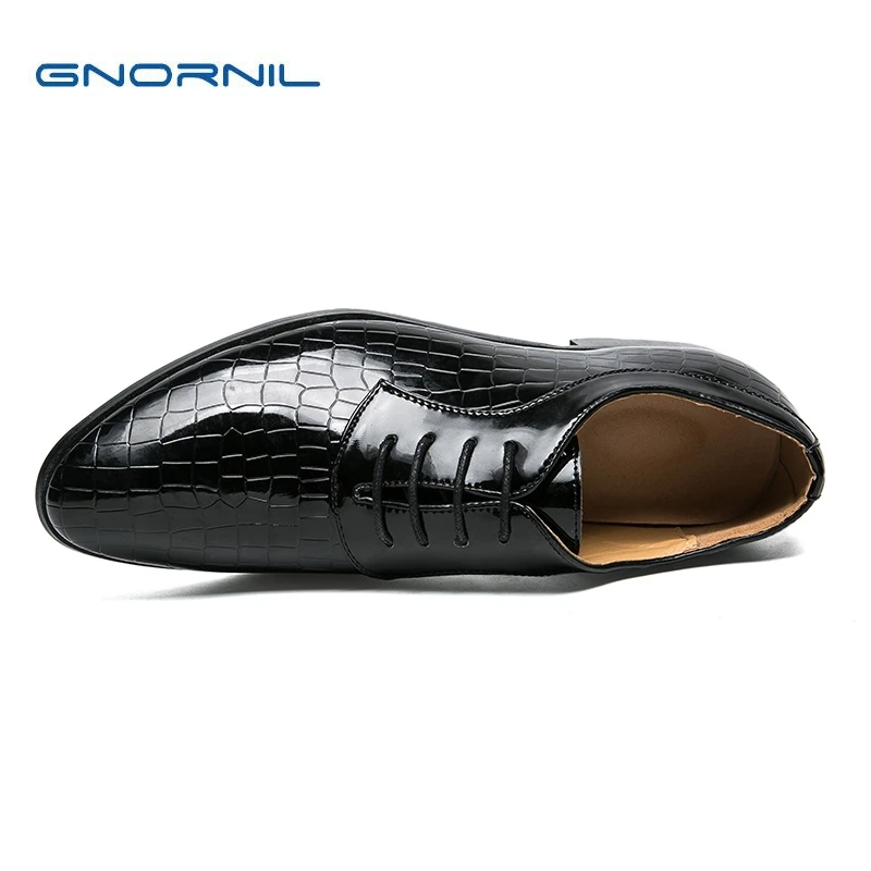 GNORNIL/модная дизайнерская мужская обувь в деловом стиле Новинка