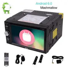 Eincar 6.2 ”стерео andriod6.0 двойной din 4 ядра Радио с DVD плеер Bluetooth GPS навигации с внешнего микрофона