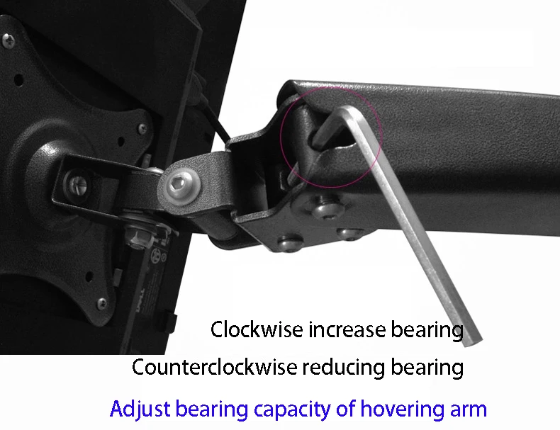 Hyvarwey L150 Desktop Clamping And Grommet Mount