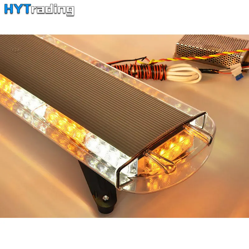 Желтый Янтарный 62 &quot157 см 120 Вт 120LED автомобильный Грузовик маяки аварийный